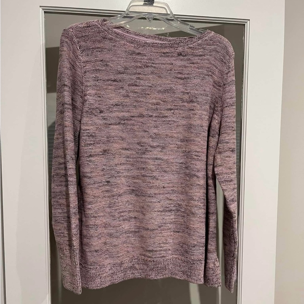 J JILL SPACE DYED TEXTURED SWEATER SIZE LARGE NWT! - Picture 3 of 5